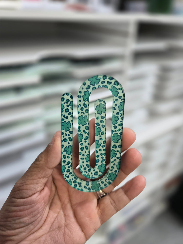 Jumbo Acrylic Sublimation PaperClips