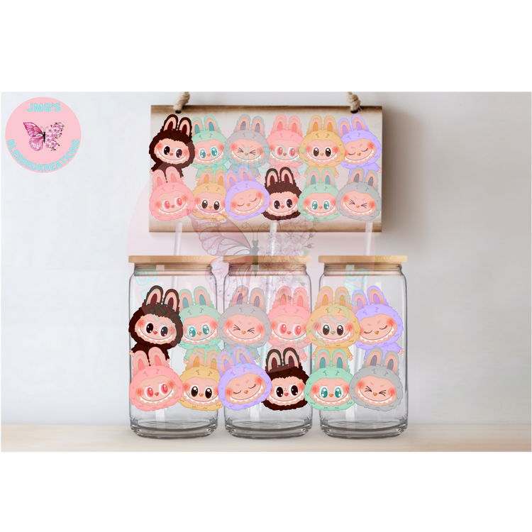 BuBu & Friends 16oz UVDTF Wrap