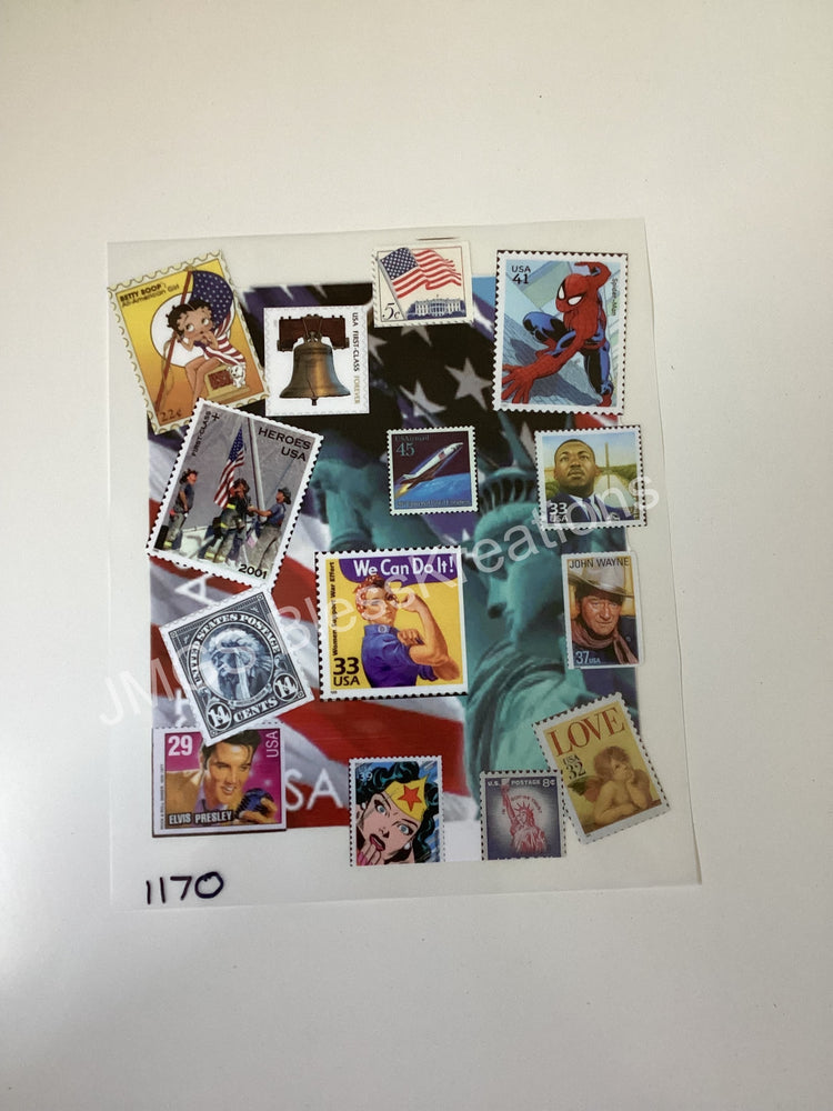US stamps DTF