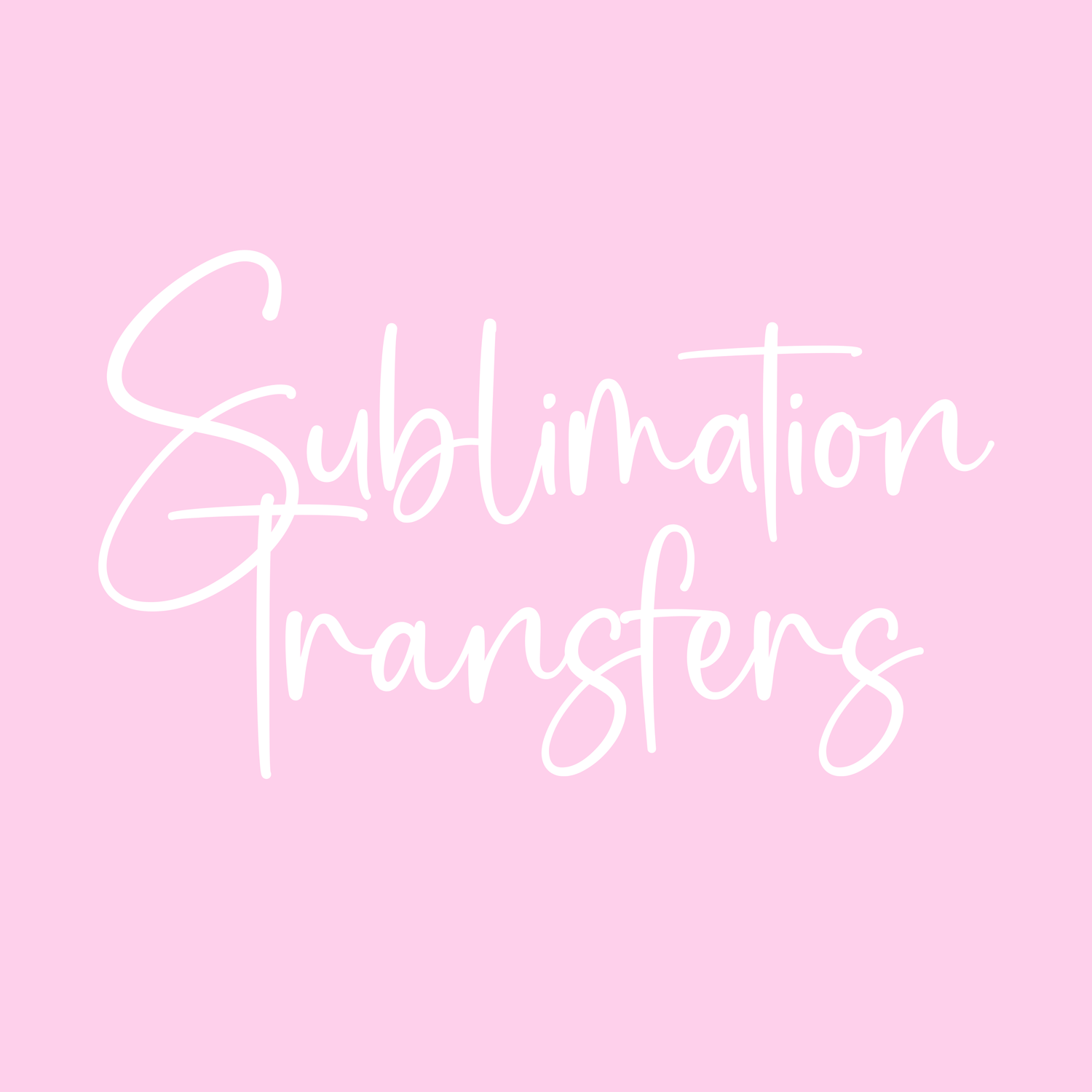 Sublimation Transfers
