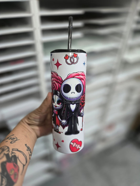 Jack & Sally 20oz Tumbler