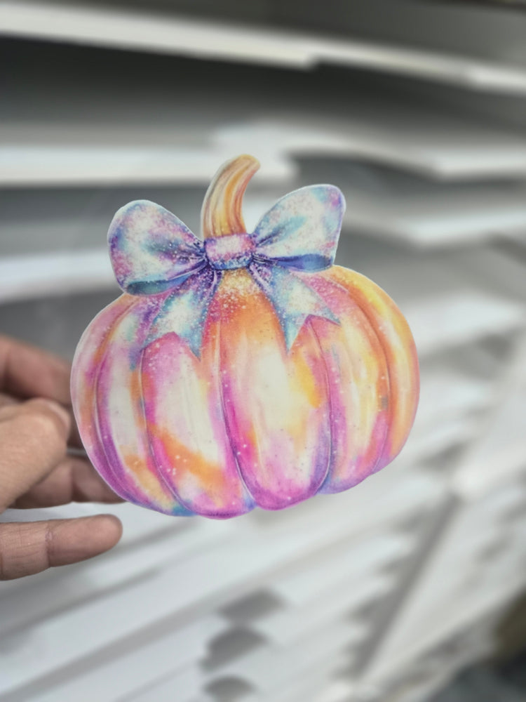 Translucent Pumpkin Uvdtf Decal