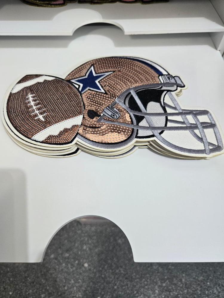 Cowboys Helmet Sequin