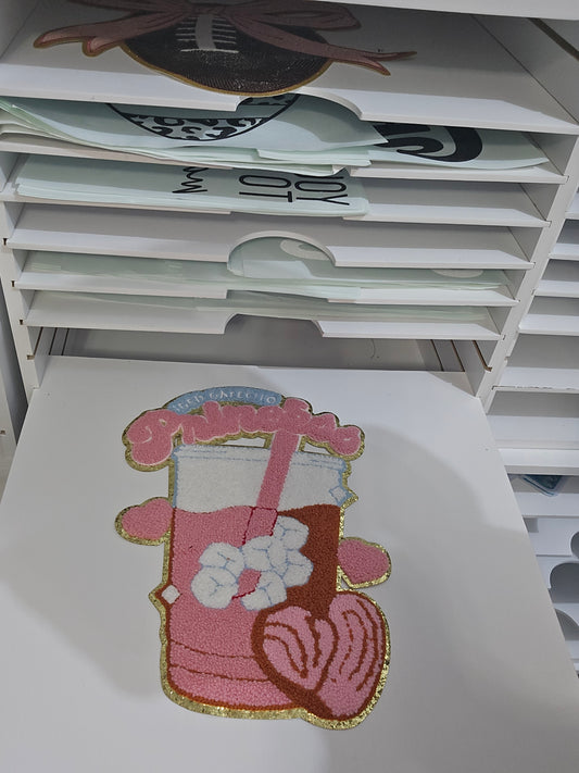 Princess Ice Cafecito Chenille Patch