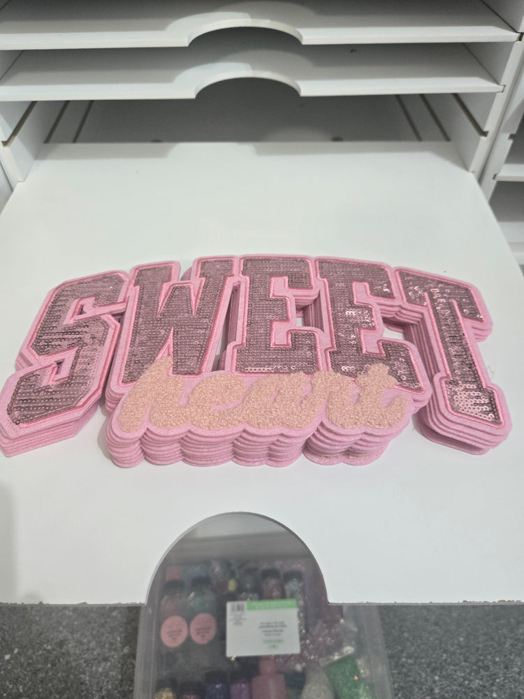 Sweetheart Sequin Patch