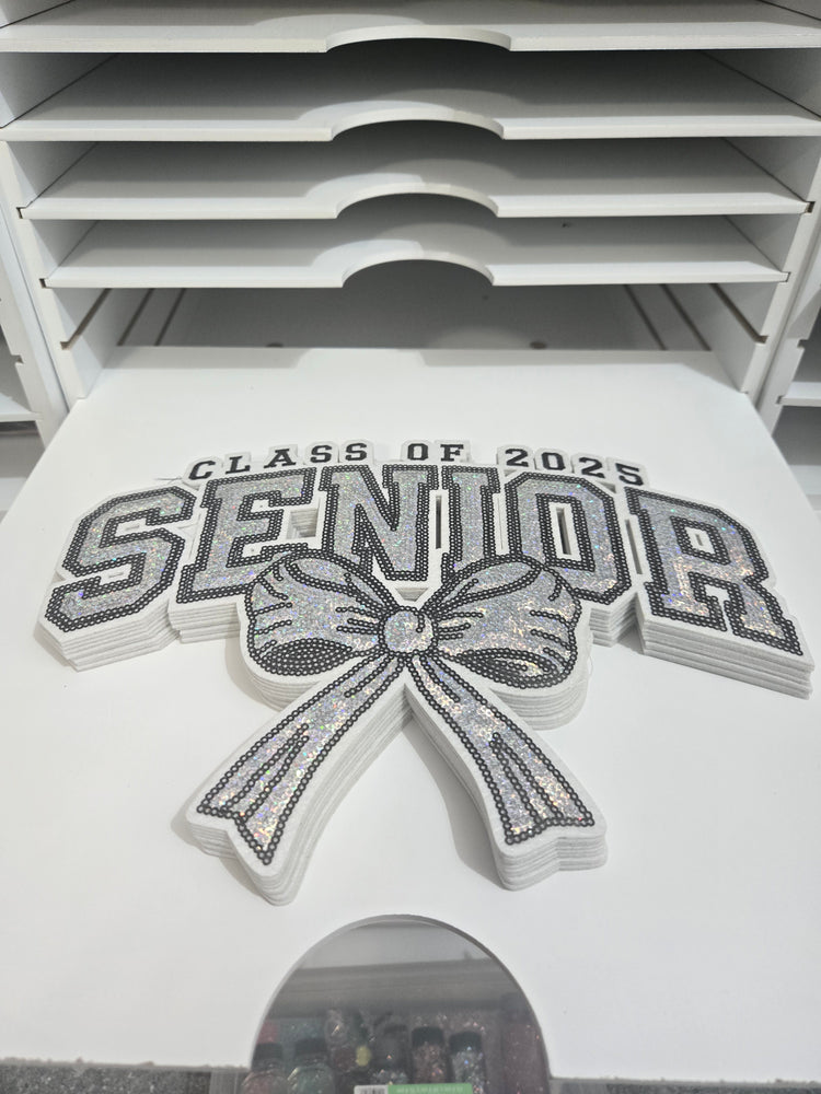 Class Of 2025 Senior Sequin Patch