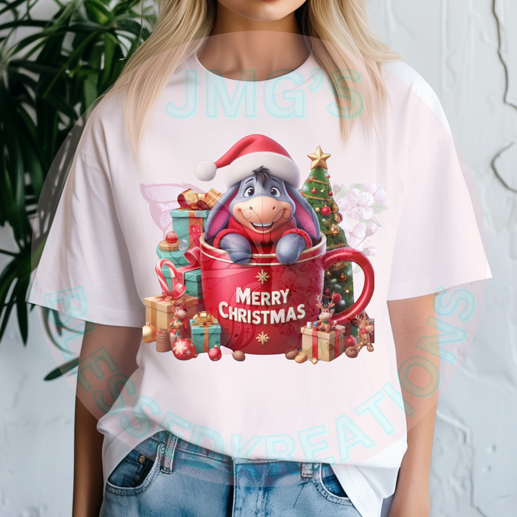 Eeyore xmas cup
