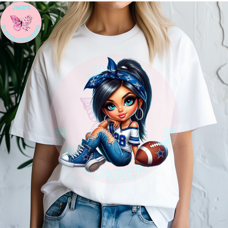 Cowboy girl DTF