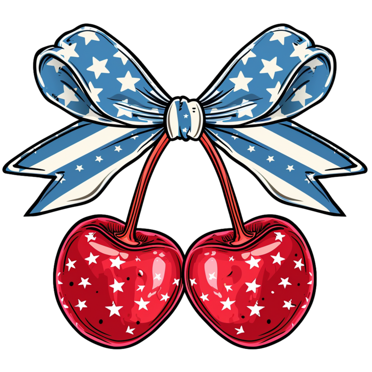 Cherry DTF transfer