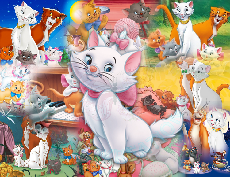 The Aristocats 20oz sublimation transfer