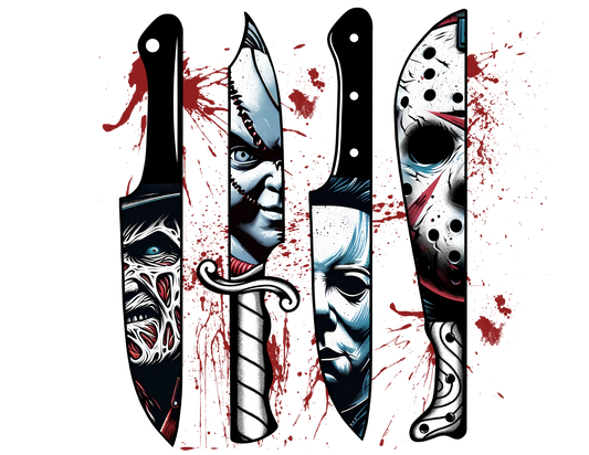 Horror Knifes  (DTF Transfer)