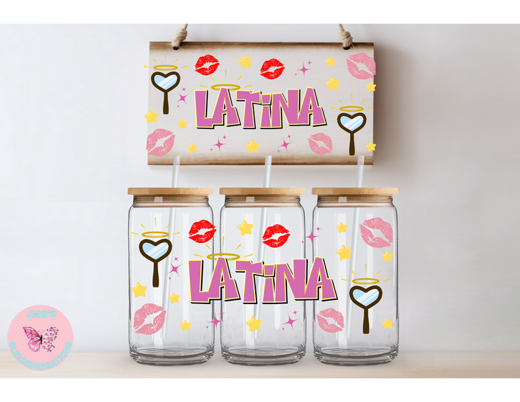 Latina Lips 16oz UVDTF Wrap