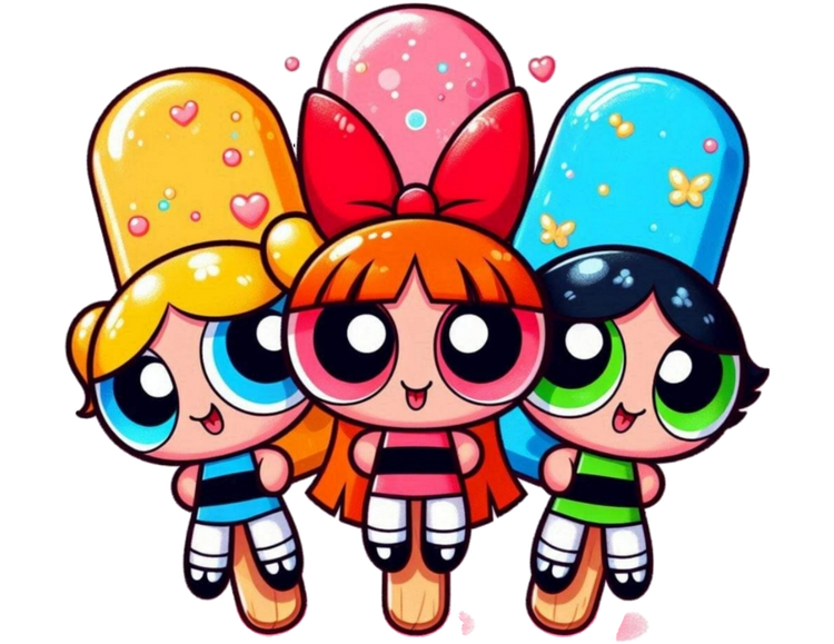 Power puff girls DTF