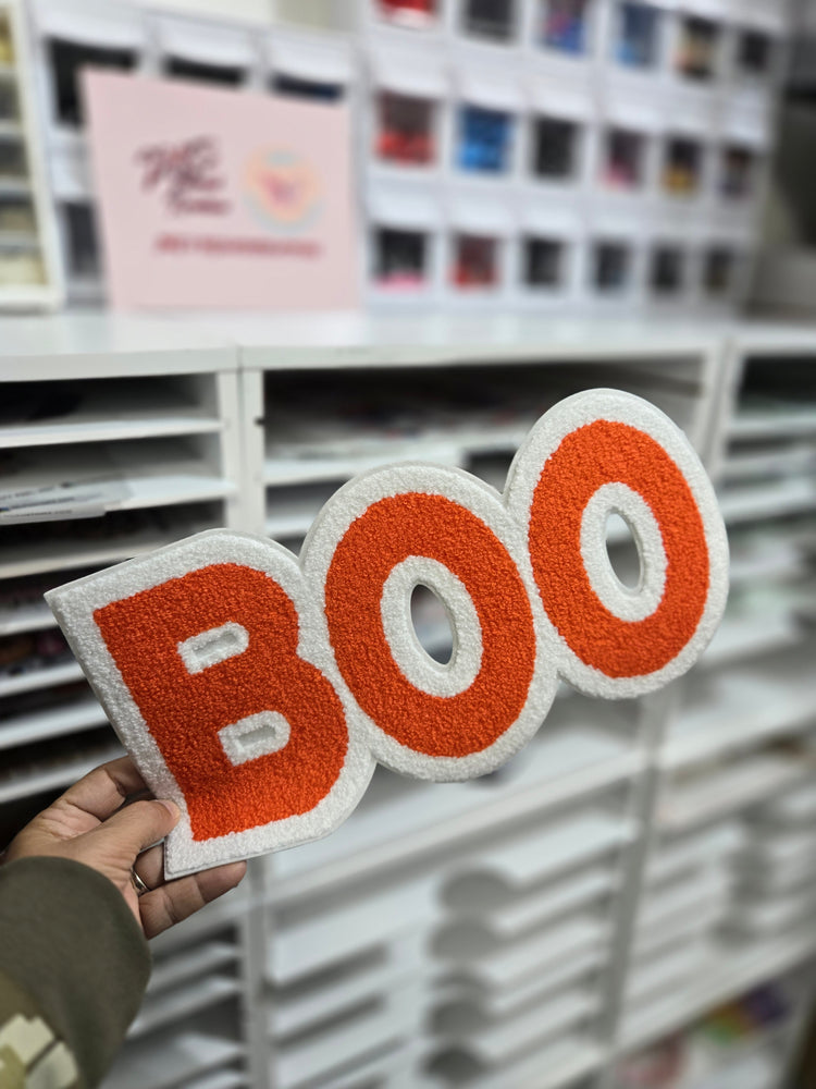 Boo Chenille Patch