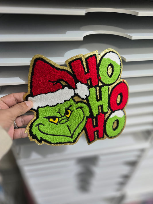 Hohoho Chenille Patch