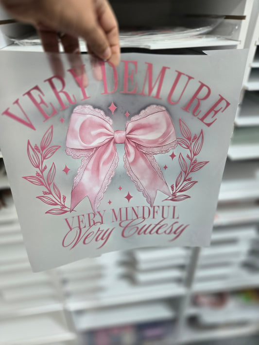 Very Demure DTF