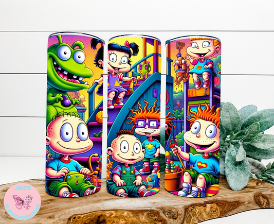 Rugrats 20oz sublimation tumbler